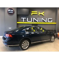 Volkswagen Passat B8.5 Krom Cam Çıtası Çevirme Tam Tur (2019 ve üzeri