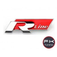 VOLKSWAGEN R LİNE LOGO KIRMIZI (YAPIŞTIRMALI)