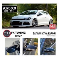 VOLKSWAGEN SCİROCCO YARASA AYNA KAPAĞI 2008-2016 Pianoblack