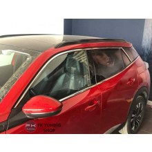 Peugeot 2008 Krom Cam Çıtası Çevirme Tam Tur 2019 ve üzeri