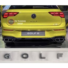 Volkswagen Golf Bagaj Yazısı Krom Harf