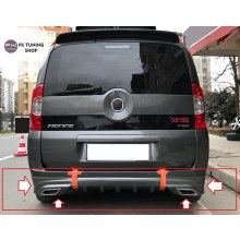 Fiat Fiorino Arka Tampon Eki Difüzör (polyester/boyasız