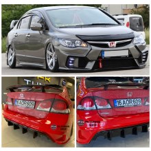 HONDA CİVİC FD6 RS BODY KİT SETİ 2006-2012 (boyasız-polyester)