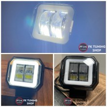 KAPUT ÜSTÜ OFFROAD TİP LED MERCEKLİ + NEON EXTRA AYDINLATMA (1 adet