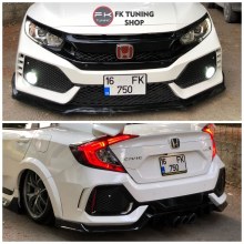 HONDA CİVİC FC5 TYPER BODY KİT SETİ 2016 VE ÜZERİ