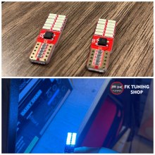 BUZ MAVİ T10 LED AMPÜL 24 LEDLİ PARK-PLAKA-İÇ AYDINLATMA-GERİ VİTES
