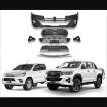 Toyota Hilux Revo Rocco Ön Tampon Seti + Ön Panjur 2016-2019