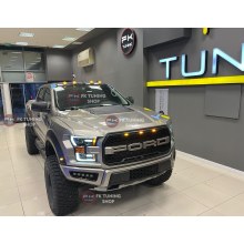 FORD RANGER T6 T7 TAVAN LEDİ CAM ÜSTÜ HAVALANDIRMA LEDLİ SCOOP