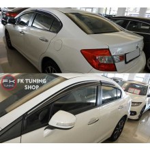 Honda Civic FB7 Kromlu Cam Rüzgarlığı 2012 - 2016
