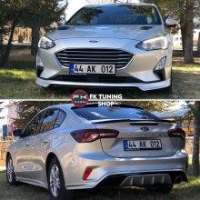 Ford Focus 4 Sedan Body Kit Seti 2019 ve üzeri (boyasız/polyester)