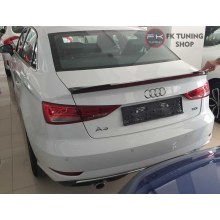 Audi A3 Led Spoyler Animayonlu Pianoblack 2013-2019