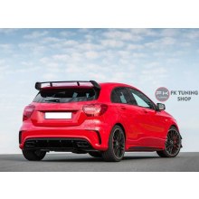 Mercedes Benz W176 Arka Difüzör & Siyah Egzoz Uçlu 2016-2018