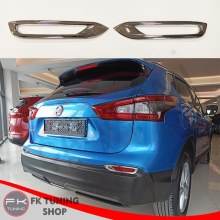 Nissan Qashqai Arka Sis Çerçeve Kromu 2018 ve üzeri (makyajlı kasa