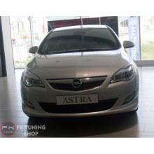 OPEL ASTRA J ÖN TAMPON EKİ makyajsız kasa (polyester-boyasız)