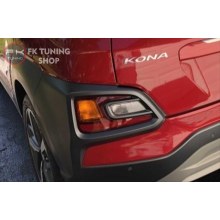 Hyundai Kona Arka Sis Pianoblack Kaplaması 2 parça