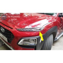 Hyundai Kona Gündüz Ledi Çerçevesi Kromu