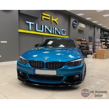 BMW F32 M PERFORMANCE ÖN TAMPON EKİ LİP PARLAK SİYAH (2014-2018) taiwan