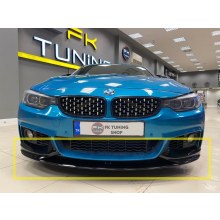 BMW F33 M PERFORMANCE ÖN TAMPON EKİ LİP PARLAK SİYAH taiwan