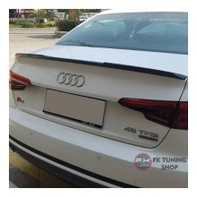 Audi A4 Yarasa Dizayn Spoyler Plastik-Pianoblack Boyalı 2016-2019