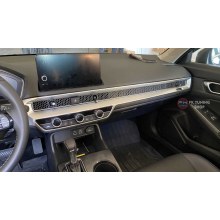 Honda Civic FE Torpido Göğüs Kaplama Gri Renk 2 parça 2022 ve üzeri