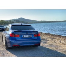 BMW F30 M4 YARASA SPOYLER (2012-2017) PARLAK SİYAH-PLASTİK BMW F30 M4 YARASA SPOYLER (2012-2017) PARLAK SİYAH-PLASTİK