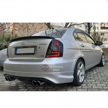 Hyundai Accent Era Arka Tampon Eki Difüzör (plastik-boyasız
