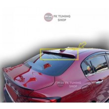 Fiat Egea Cam Üstü Spoyler (Pianoblack - Polyester