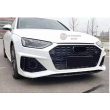 Audi A4 RS4 Ön Tampon Seti+Ön Panjur 2019-2021 (plastik-boyasız