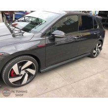 Volkswagen Golf 8 Gti Max Yan Marşpiyel PARLAK SİYAH PLASTİK