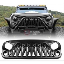 Jeep Wrangler Jk Shark Ön Panjur 2007-2017 Uyumlu