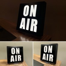 On Air Dekor Işıklı Dekor 220 Volt Yayındayız Dekoru Işıklı Led Dekor On Air Dekor Işıklı Dekor 220 Volt Yayındayız Dekoru Işıklı Led Dekor