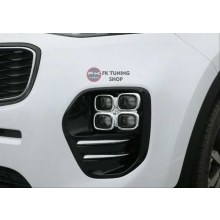 Kia Sportage Ön Sis Kromu 2016-2019 Küçük Kare