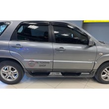 KİA SPORTAGE YAN BASAMAK SETİ MARŞPİYEL (pianoblack boyalı-polyester) 2005-2009