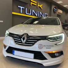 RENAULT MEGANE 4 ÖN TAMPON EKİ (2016 ve üzeri) Polyester-boyasız Makyajsız kasa