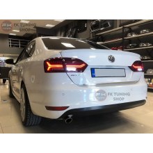 VOLKSWAGEN JETTA MK6 LEDLİ STOP AUDİ DİZAYN Kırmızı Renk (2011-2014)
