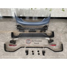 Audi A5 Rs5 Arka Tampon Seti + Arka Difüzör + Egzoz Uçları 2021 ve üzeri Audi A5 Rs5 Arka Tampon Seti + Arka Difüzör + Egzoz Uçları 2021 ve üzeri