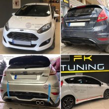FORD FİESTA BODY KİT 2012-2016 (model1/polyester-boyasız)