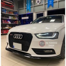 Audi A4 B8 Ön Tampon Eki Lip (Plastik) Makyajlı 2013 - 2016 