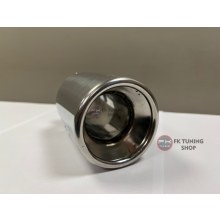 EGZOZ UCU PASLANMAZ KROM 76mm (76 lık) Tek Çıkış 1 Adet
