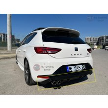 Seat Leon FR Difüzör Pianoblack Makyajsız Kasa 2012-2017 (plastik