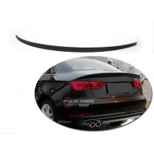 Audi A3 Arka Spoyler S3 Design 13-19 Pianoblack Boyalı - Plastik