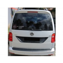 Volkswagen Caddy Plaka Yeri Kaplaması 2015-2020 Siyah Renk