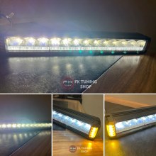 OFFROAD LED PROJEKTÖR BEYAZ-TURUNCU SİNYALLİ 55 CM 240W Superior Storm