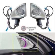 Mercedes W206 3D Tweeter Seti 64 Renk Işıklı Burmester C Serisi 2022 ve üzeri