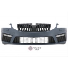 SKODA OCTAVİA RS ÖN TAMPON SETİ 2017-2019 (İthal plastik) SKODA OCTAVİA RS ÖN TAMPON SETİ 2017-2019 (İthal plastik)