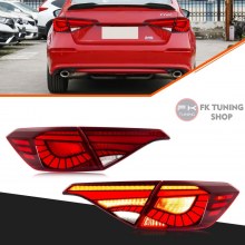 Honda Civic FE Dragon Led Stop Seti Kırmızı Renk 2022 ve üzeri