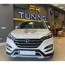 HYUNDAİ TUCSON ÖN TAMPON KORUMA plastik (2015-2018)