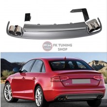 AUDİ A4 B8 S4 DİFÜZÖR + EGZOZ UÇLARI (2008-2012