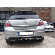 OPEL ASTRA H DİFÜZÖR CİFT EGZOZ GÖRÜNÜMLÜ PLASTİK