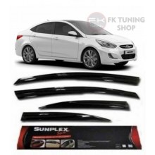 Hyundai Accent Blue Cam Rüzgarlığı Sunplex (2011-2017)